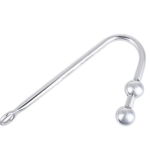 Anal Hooks Steel Balls Anal Hook Stainless Two Pleasurable 4417 0924